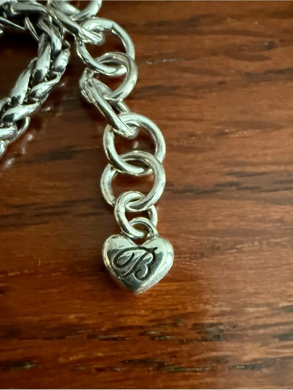 Brighton Silver-Tone Braided Rope Necklace